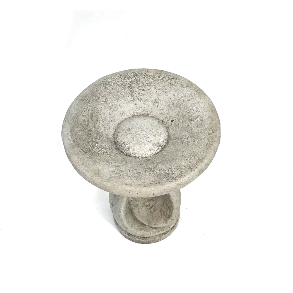 Petite Ribbon Bird Bath, One Piece