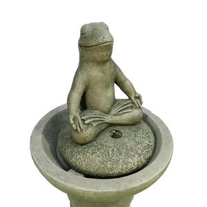 Meditation Frog Fountainette