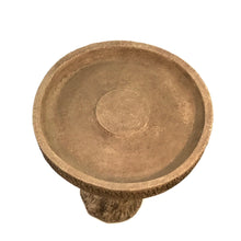 Load image into Gallery viewer, Tree Stump Bird Bath, 24in
