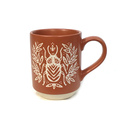 Mug, Artisan, Beetle, 12oz