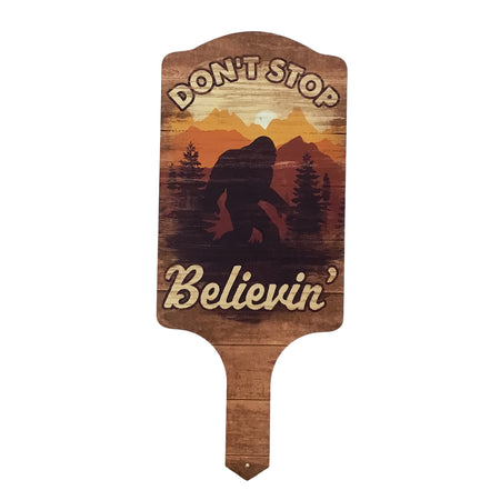 Don't Stop Believin' Sign Metal Stake, 15.5in