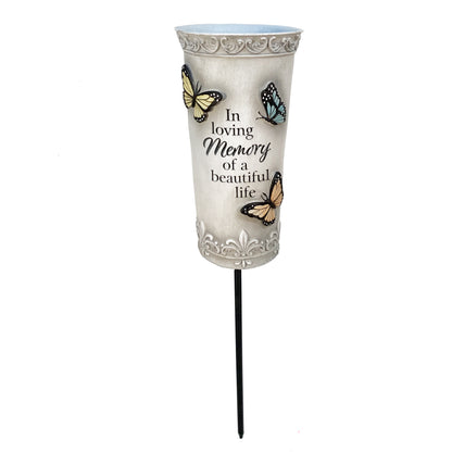 Vase Stake, In Loving Memory of a Beautiful Life