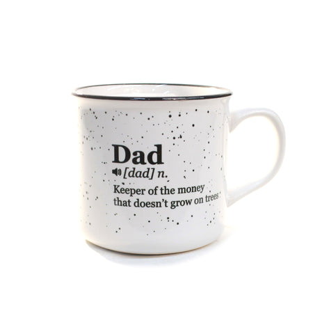 Ceramic Vintage Mug, Dad Definition, 13oz