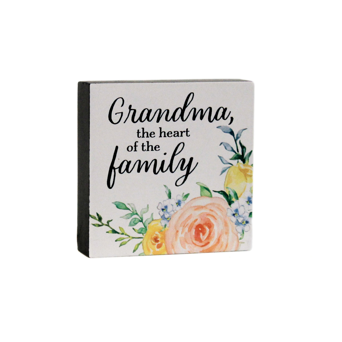 Mini Wood Block Shelf Decor, Grandma