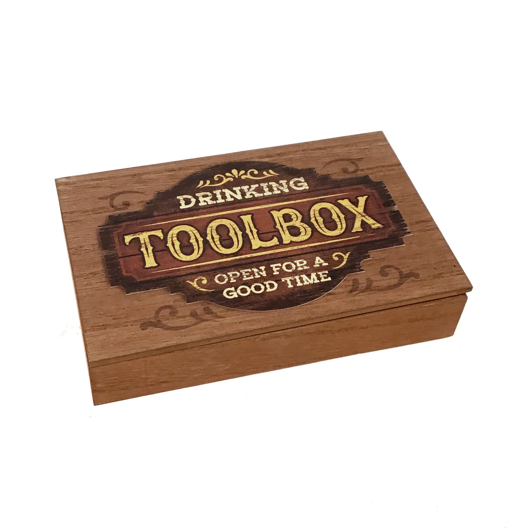 Playing Card Sets w/Dice, Drinking Toolbox