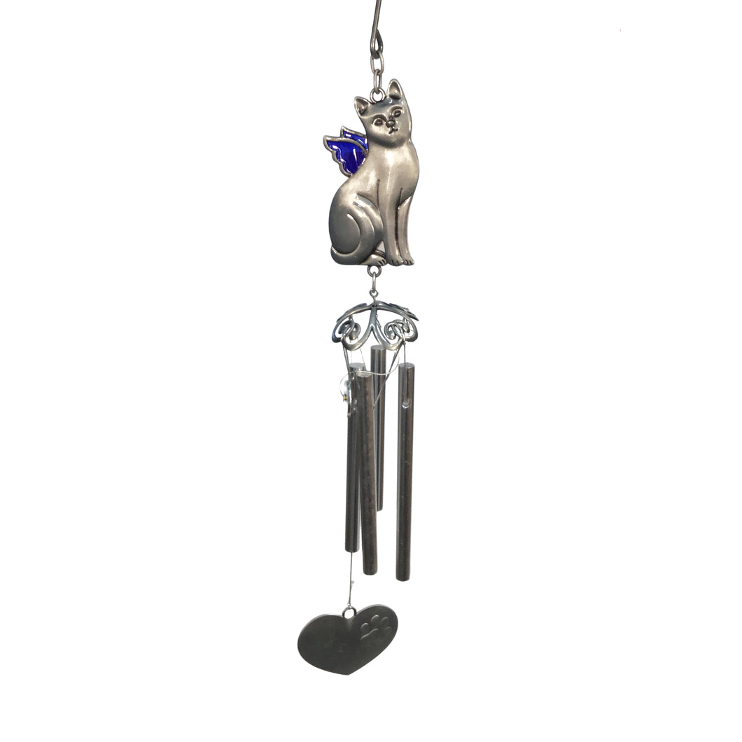 Metal Wind Chime, Cat Forever, 17