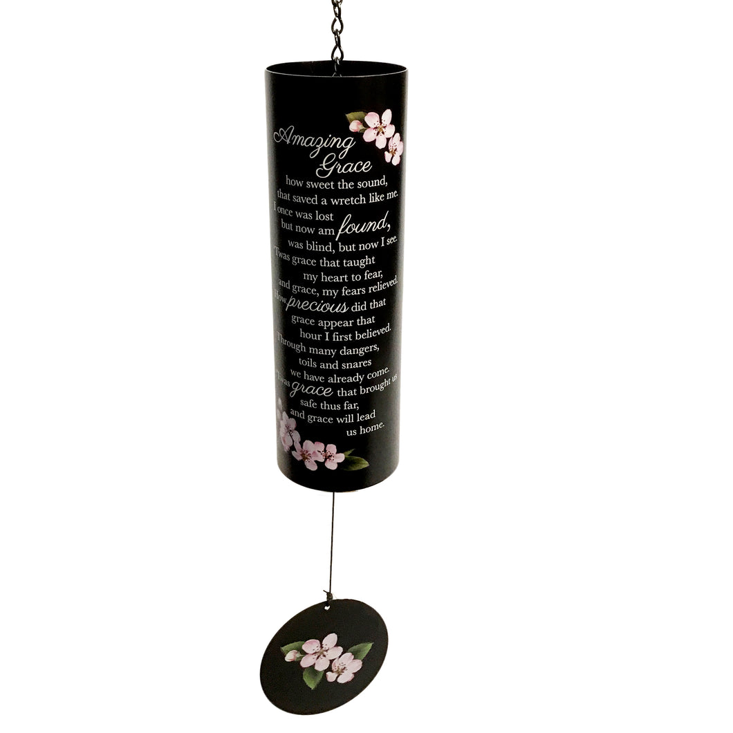 Cylinder Sonnet Wind Chime, Amazing Grace, 36