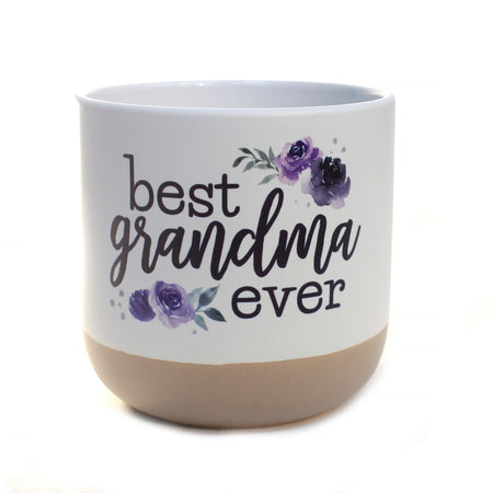 Ceramic Planter, Best Grandma Ever