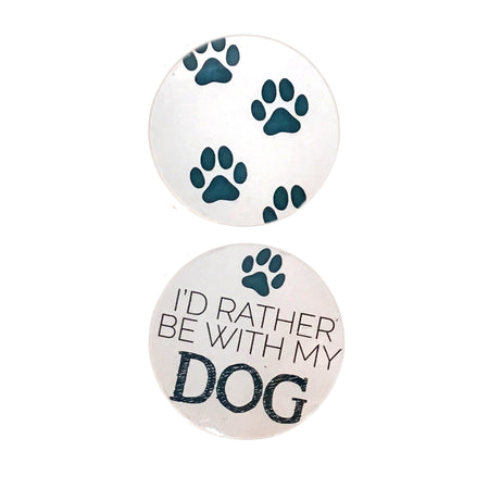 Car Coaster, Dog, Set of 2