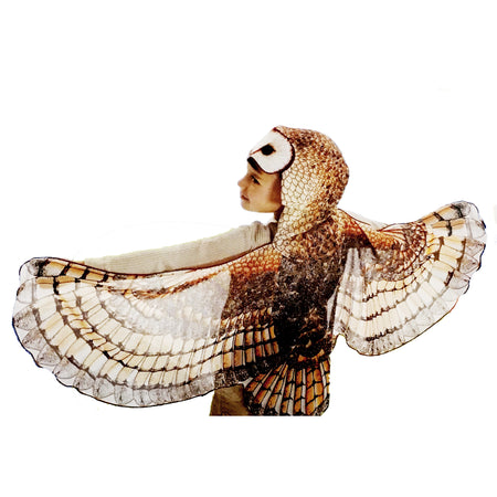 Hooded Barn Owl Wings Toy