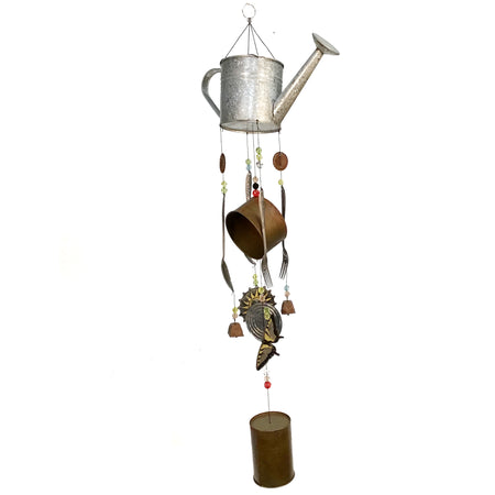 Metal Wind Chime, Watering Can
