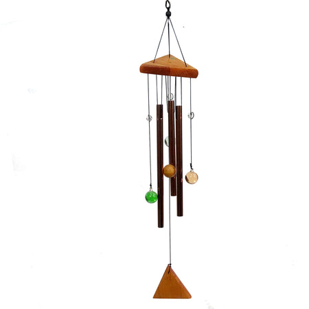 Metal Wind Chime, Temple 23in