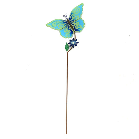 Plant Pick, Glow, Blue Butterfly