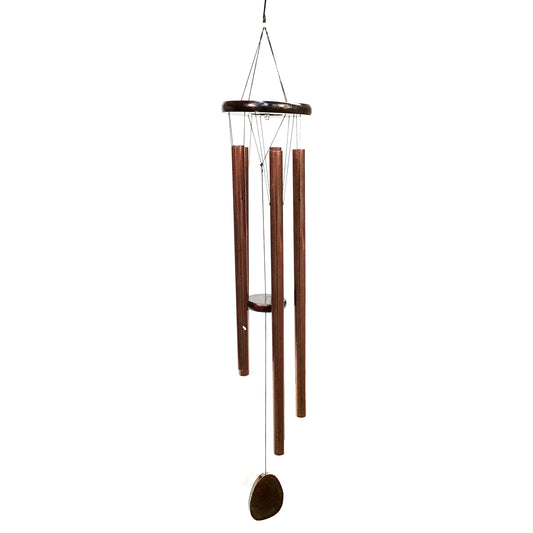 Multi Colour Solar Wind Chime, Bronze 44in