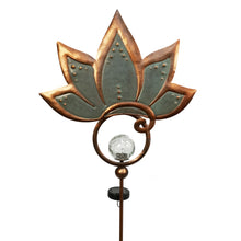 Load image into Gallery viewer, Lotus Solar Stake, 54in
