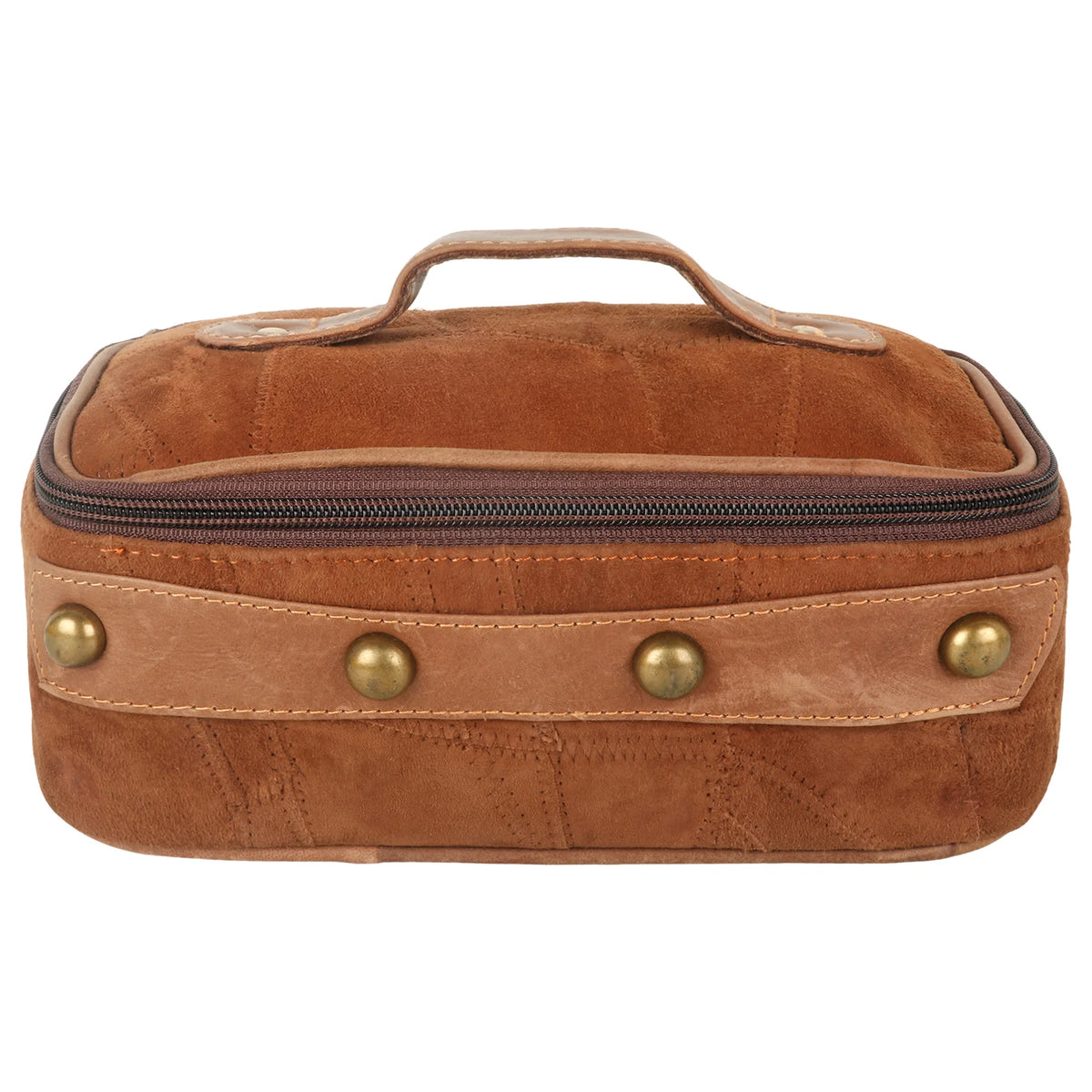 Small Brown Dopp Kit