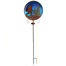 Load image into Gallery viewer, Yeti Metal Solar Garden Stake, 41in
