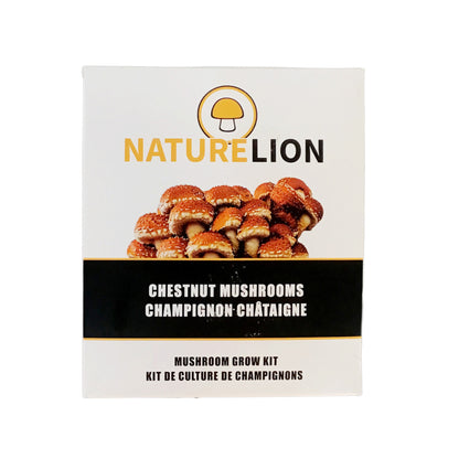 Nature Lion Chestnut Mushroom Mushroom Growing Kit