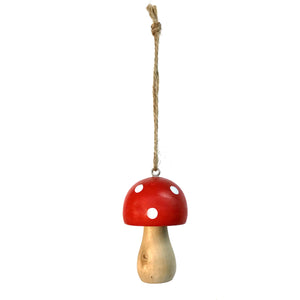 Red Mushroom Christmas Ornament