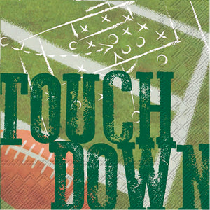 Paper Luncheon Napkin, 20 Count, Touchdown