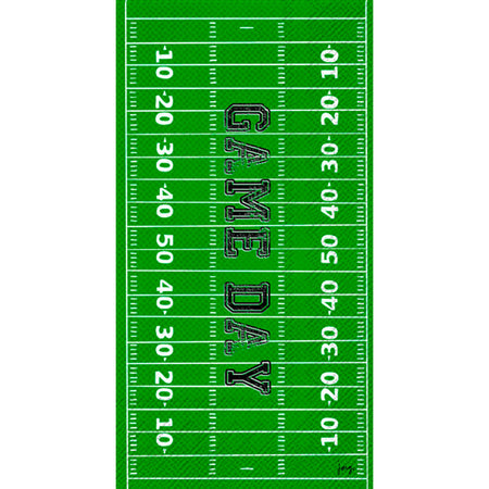 Paper Guest Napkin, 16 Count, Game Day Field