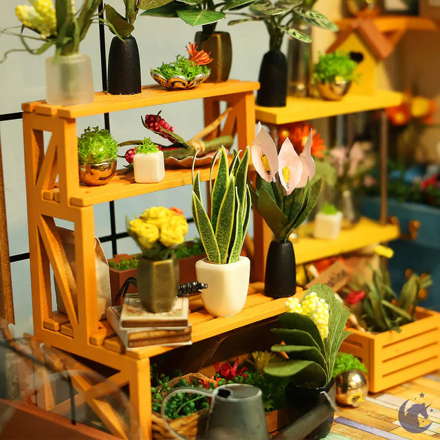 Cathy's Greenhouse DIY Miniature Dollhouse Kit