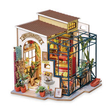 Load image into Gallery viewer, Emily&#39;s Flower Shop DIY Miniature Dollhouse Kit
