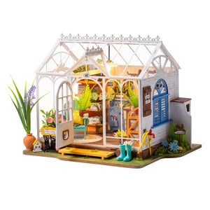 Dreamy Garden House DIY Miniature Dollhouse Kit