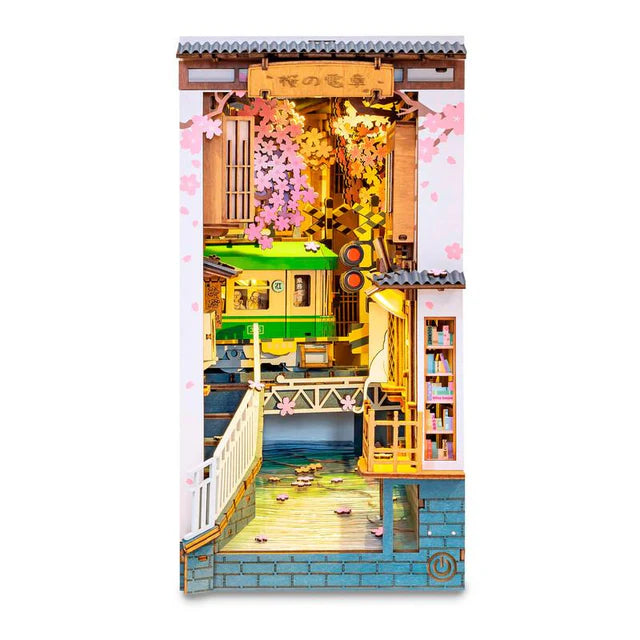 Floral Corner DIY MiniatureBook Nook Kit