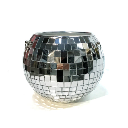 Disco Ball Hanging Planter, 6in