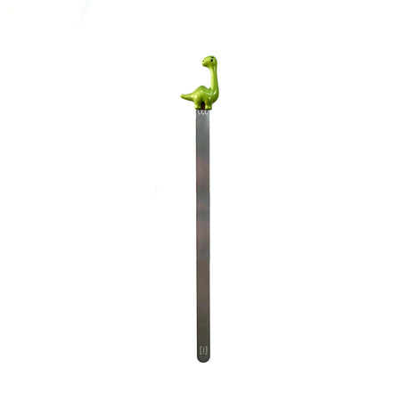 Green Dinosaur Chrome Bookmark