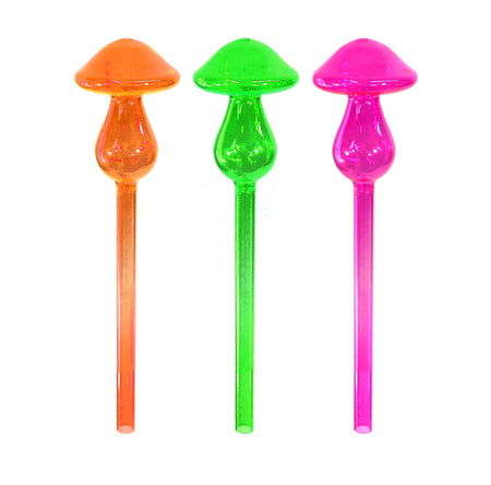 Neon Mushroom Water Globes