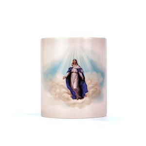 Virgin Mary Heat Reveals Mug
