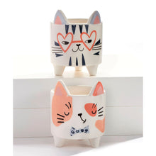 Load image into Gallery viewer, Cat Planter, 2 Asst
