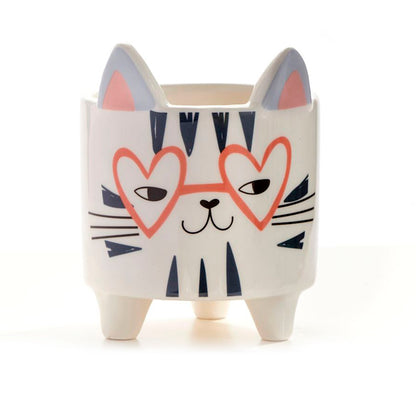 Cat Planter, 2 Asst