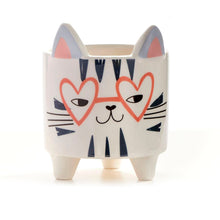 Load image into Gallery viewer, Cat Planter, 2 Asst
