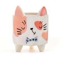 Load image into Gallery viewer, Cat Planter, 2 Asst
