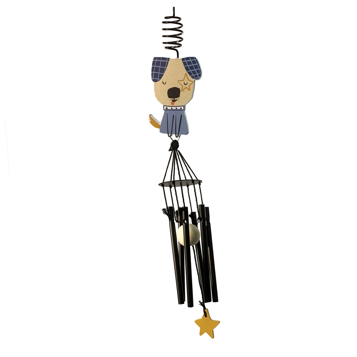 Pet Metal Windchimes, 4 Asst
