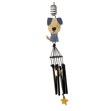 Pet Metal Windchimes, 4 Asst