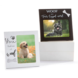 Dog Photo Frame, 2 Asst