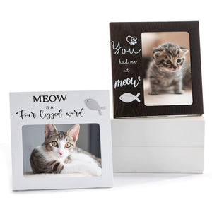 Cat Photo Frame, 2 Asst