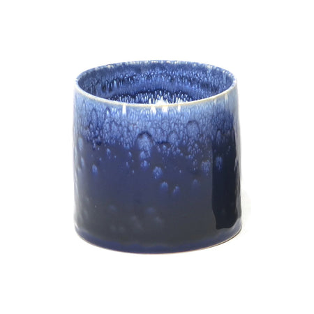 Pot, 6in, Ceramic, Reactive Glaze, Marin Blue