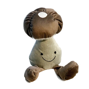 Happy Mushroom Plushie, 4 Asst