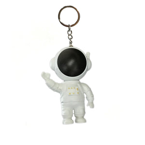 Light Up Spaceman Keychain, 2 Asst