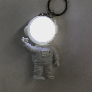 Light Up Spaceman Keychain, 2 Asst