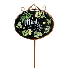 Load image into Gallery viewer, Metal Herb Plant Pick 6 Asst
