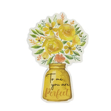 Load image into Gallery viewer, Wood Floral Bouquet Token, 6 Asst
