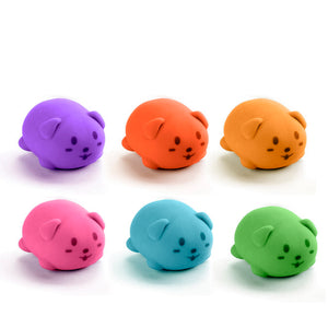 Neon Pet Squeeze Ball, 24 Asst