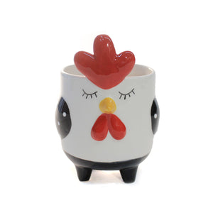 Footed Hen Pot
