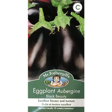 Load image into Gallery viewer, Eggplant - Black Beauty Seeds, FG
